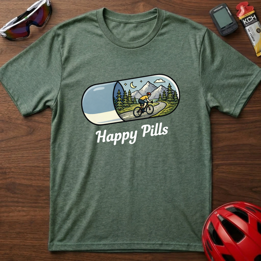Happy Pills Road Cycling T-Shirt