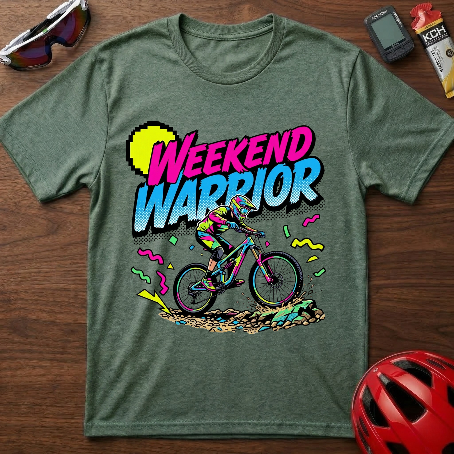 Weekend Warrior MTB Cycling T-Shirt