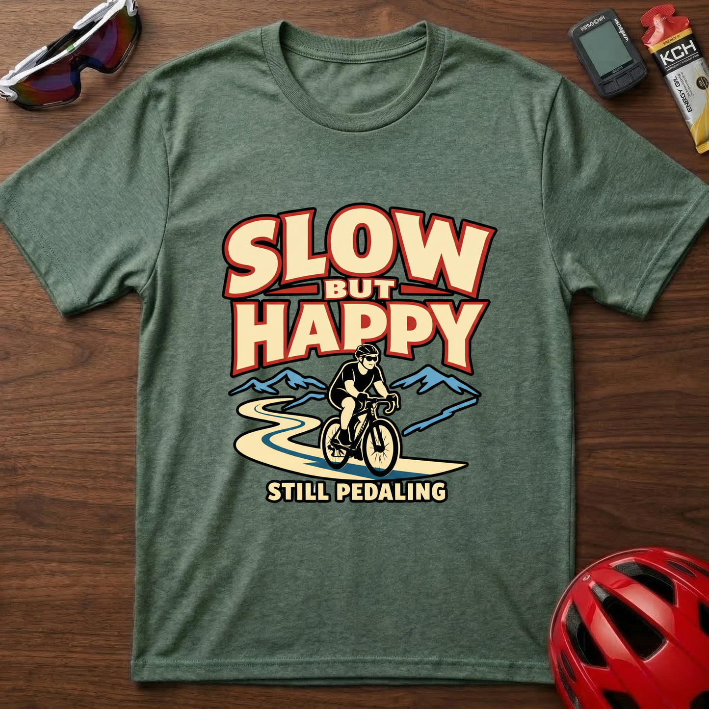 Slow But Happy Cycling T-Shirt