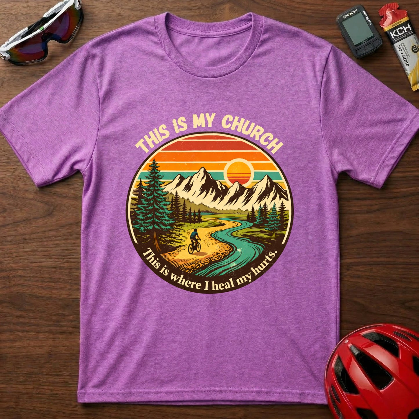 This is my Church Cycling  T-Shirt