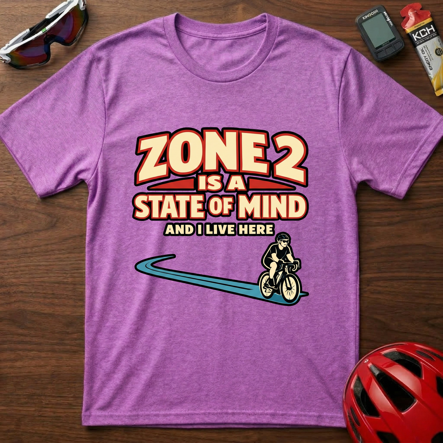 Zone 2 Funny Cycling T-Shirt