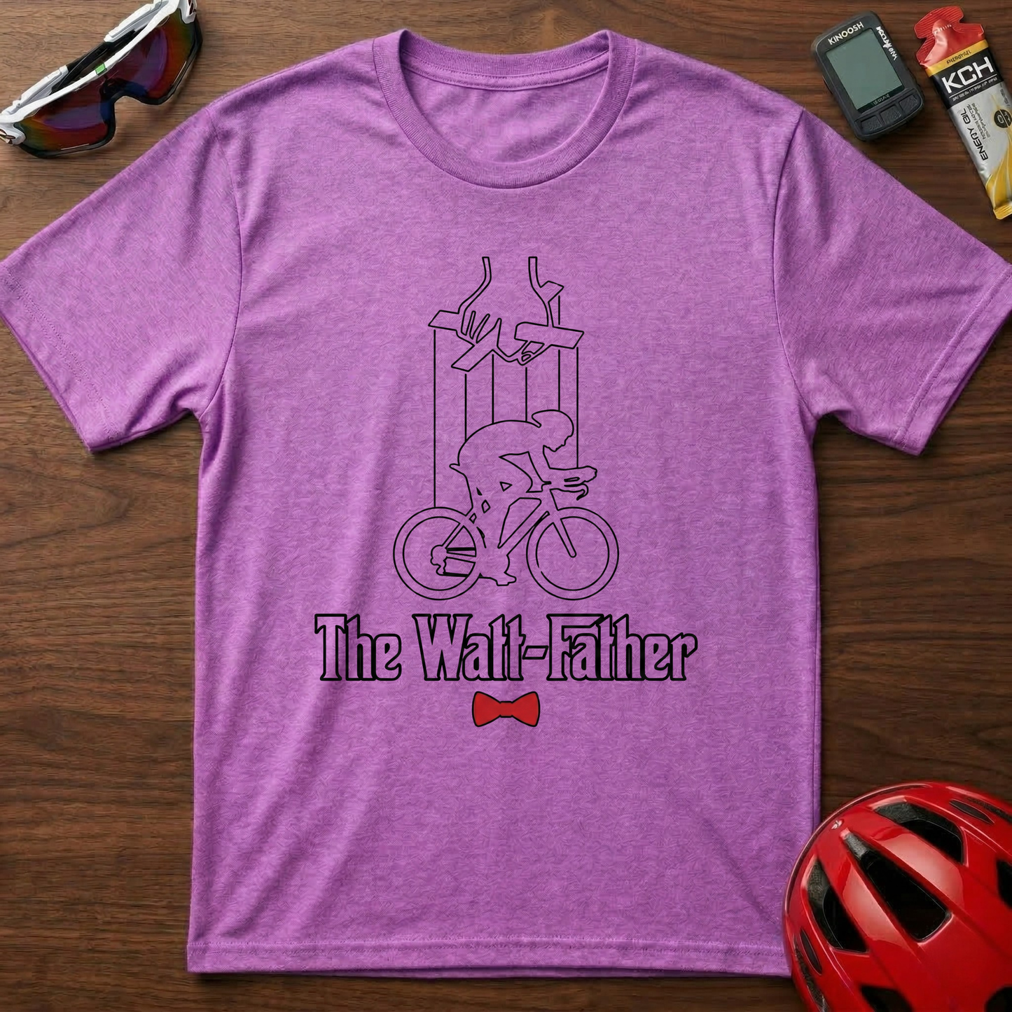 Watt Father Cycling  T-Shirt