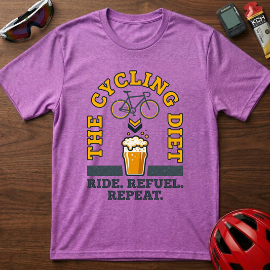 Bike & Beer Graphic Cycling T-Shirt