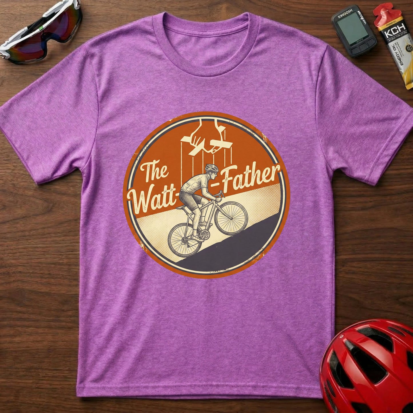 The Watt Father Cycling T-Shirt