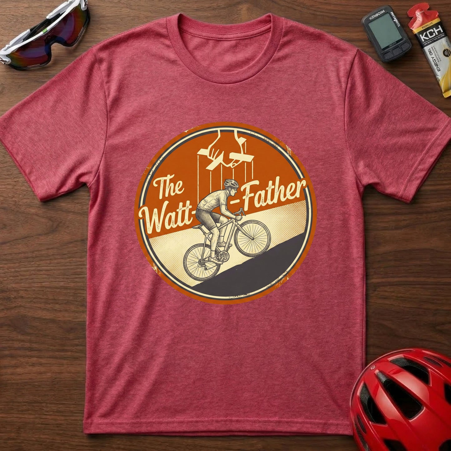 The Watt Father Cycling T-Shirt
