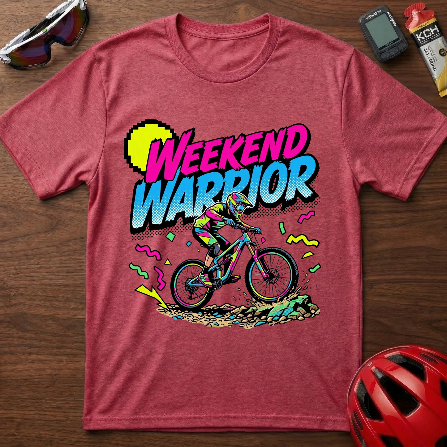 Weekend Warrior MTB Cycling T-Shirt