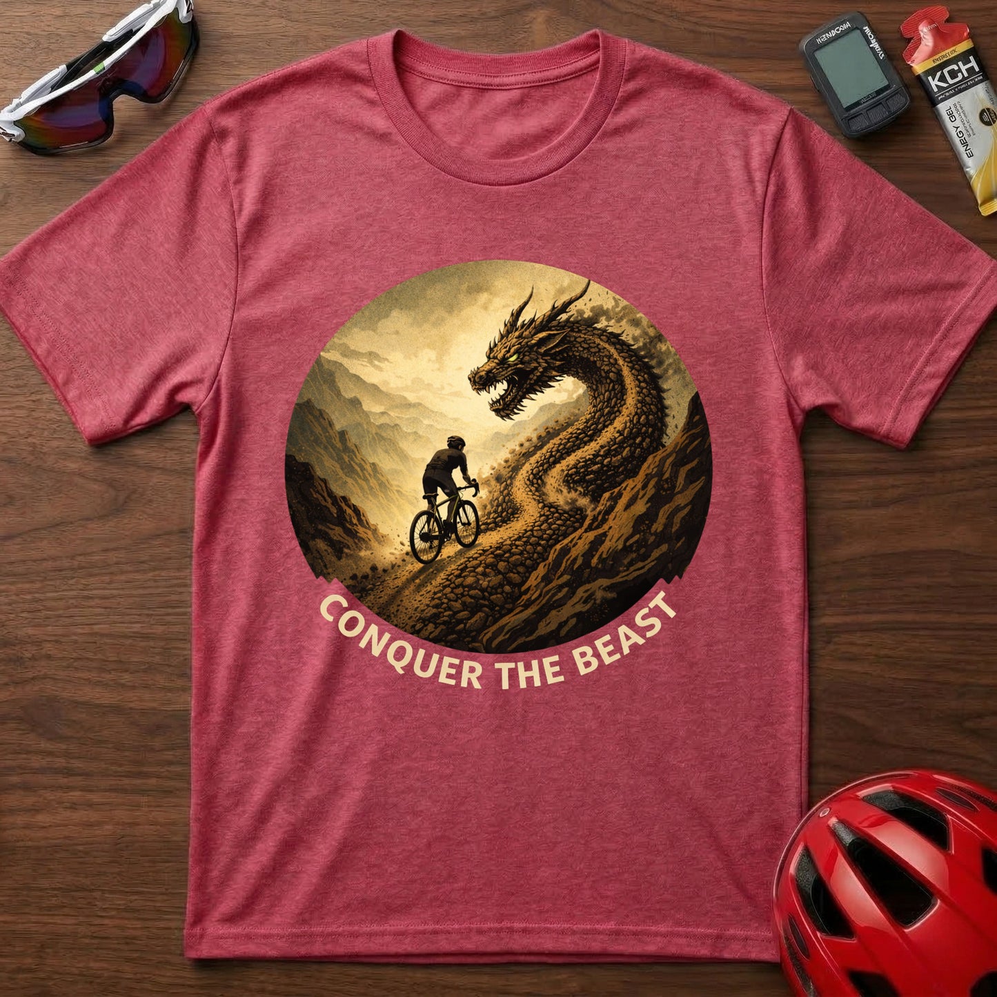 Conquer the Beast Cycling  T-Shirt