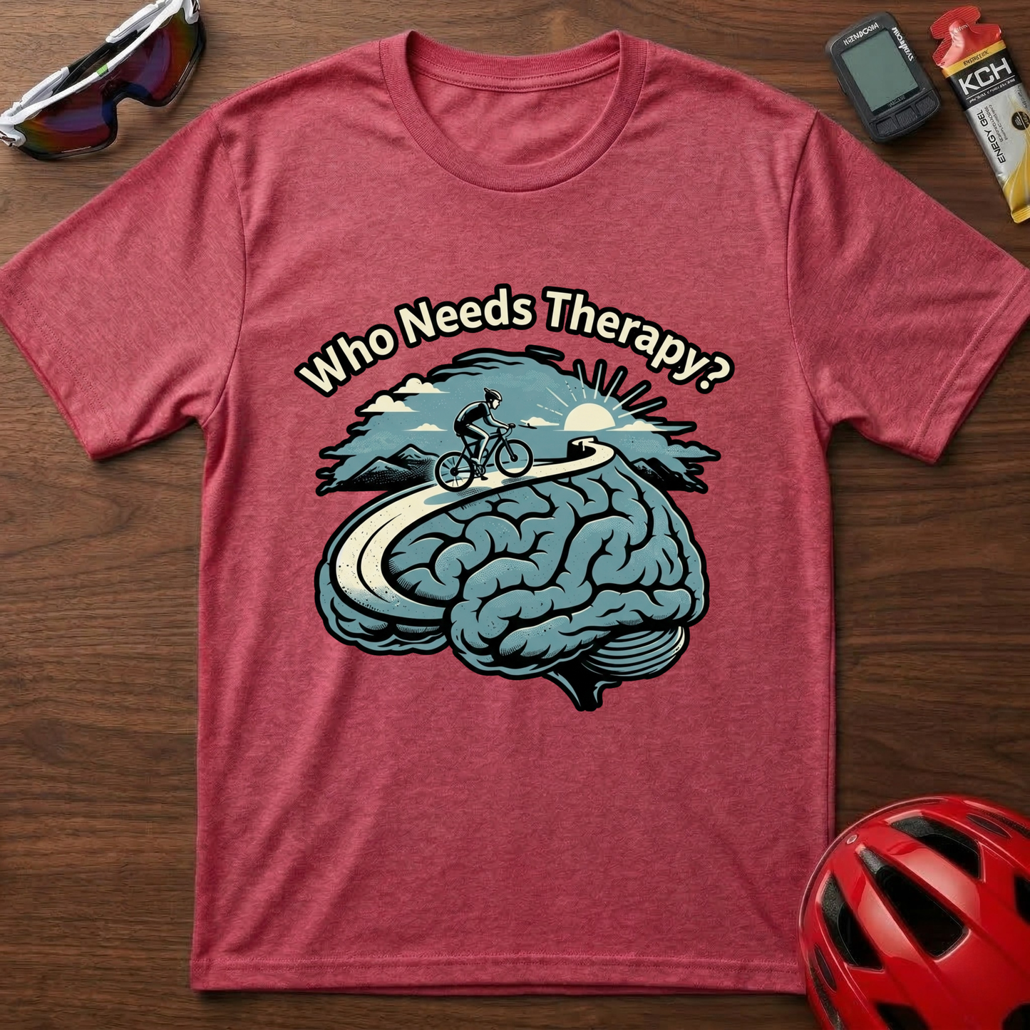 Who Needs Therapy Cycling T-Shirt
