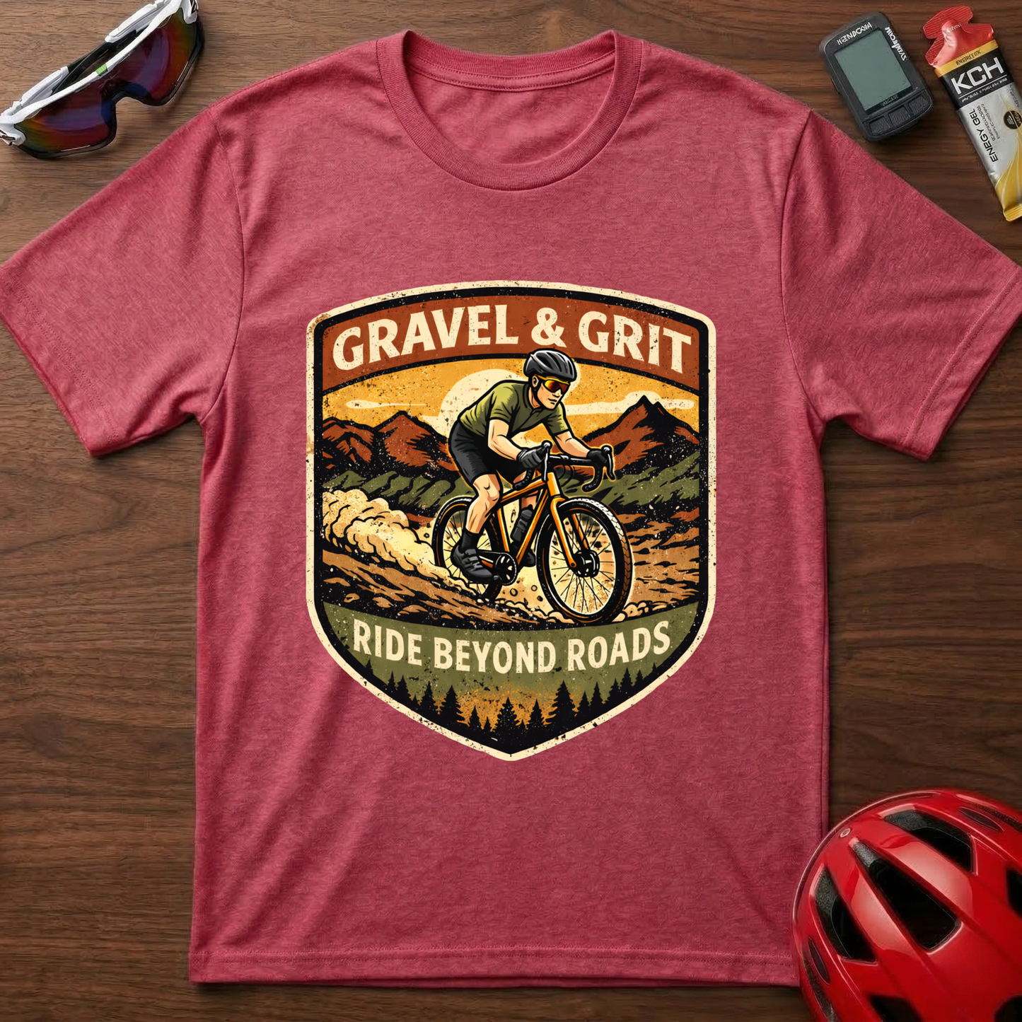 Gravel & Grit Guy Cycling  T-Shirt