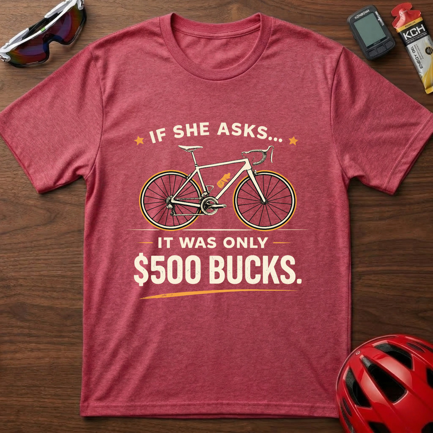 If she asks Cycling T-Shirt
