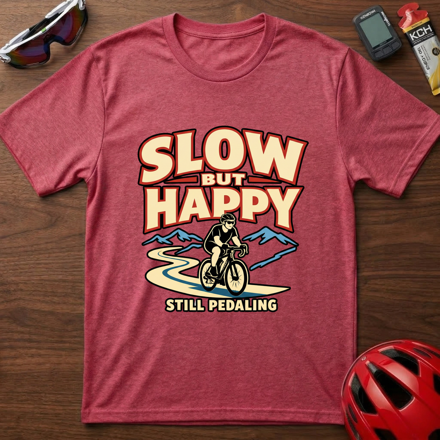 Slow But Happy Cycling T-Shirt