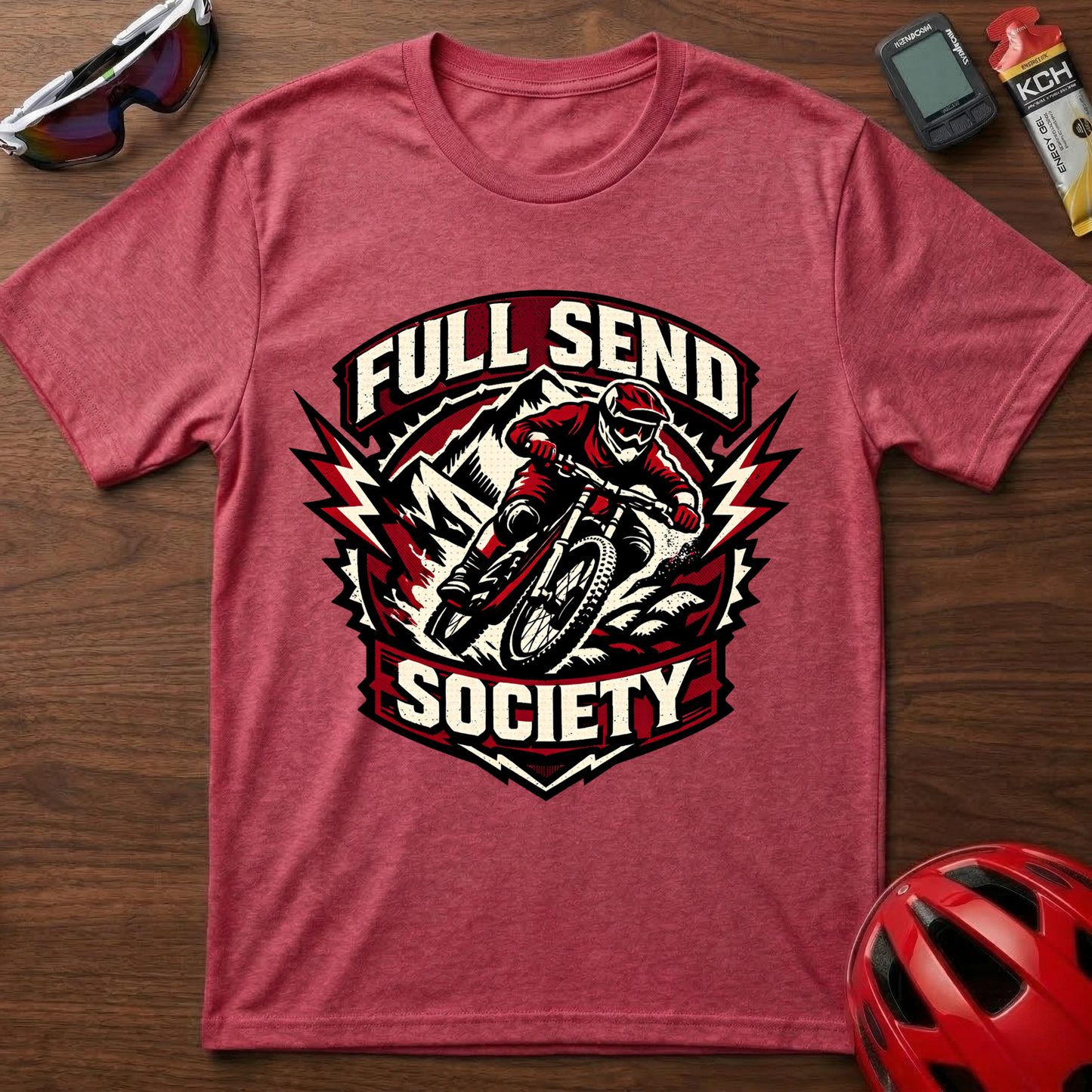Full Send Society T-Shirt. Downhill MTB T-Shirt