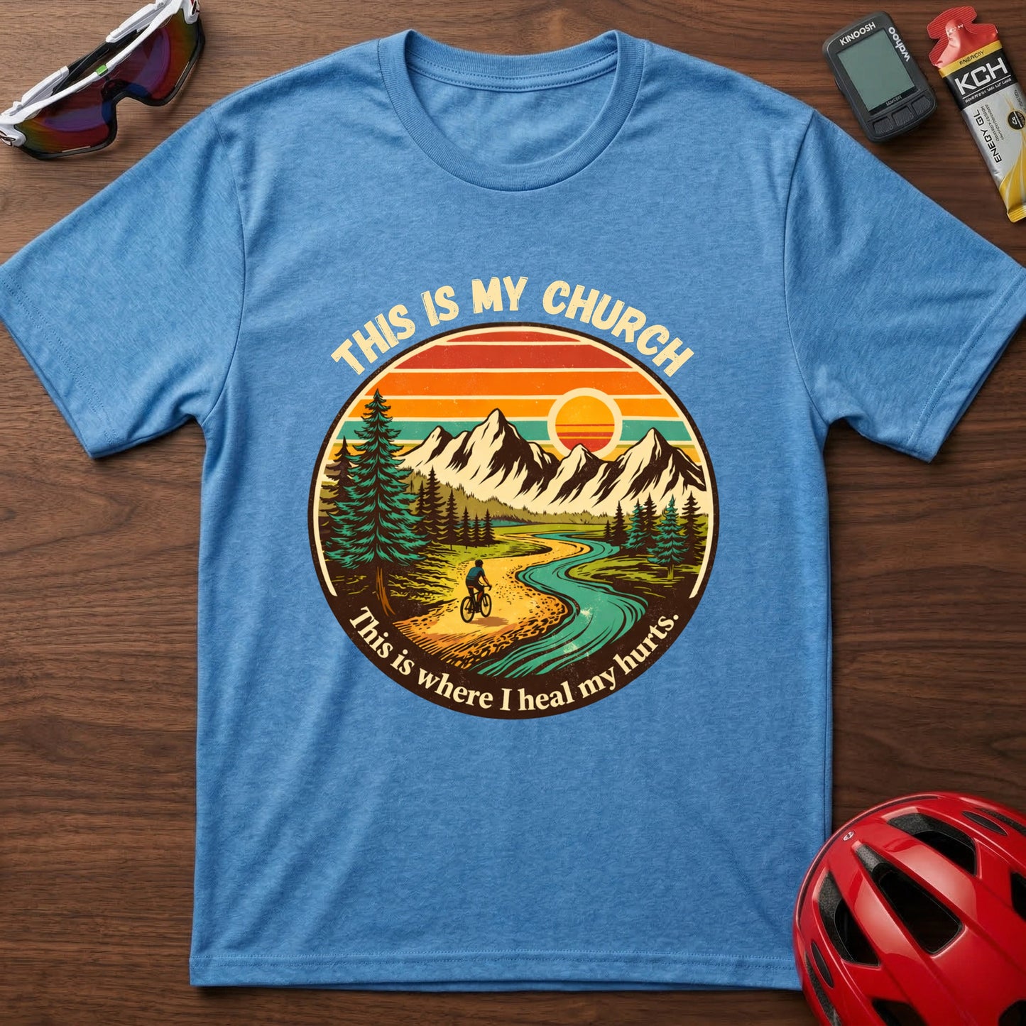 This is my Church Cycling  T-Shirt