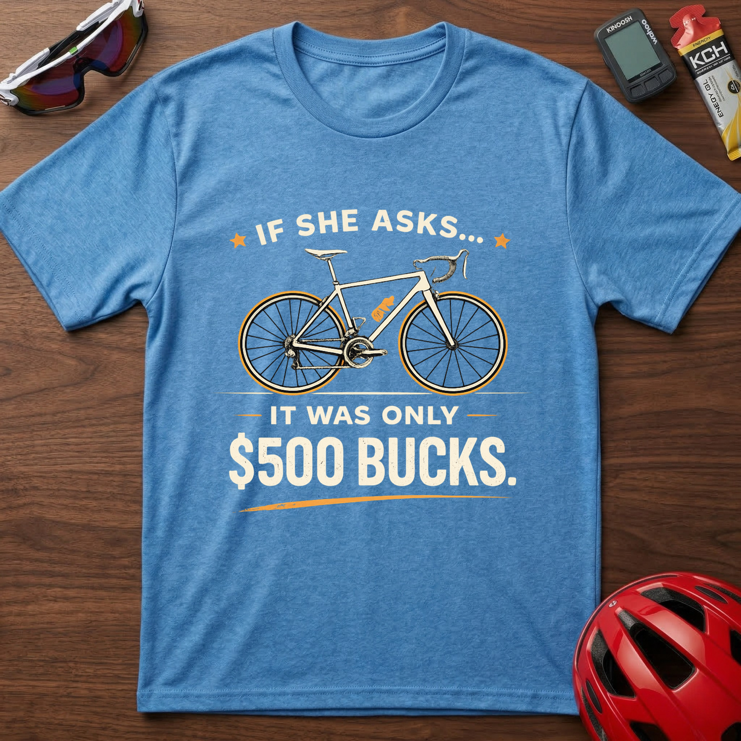 If she asks Cycling T-Shirt