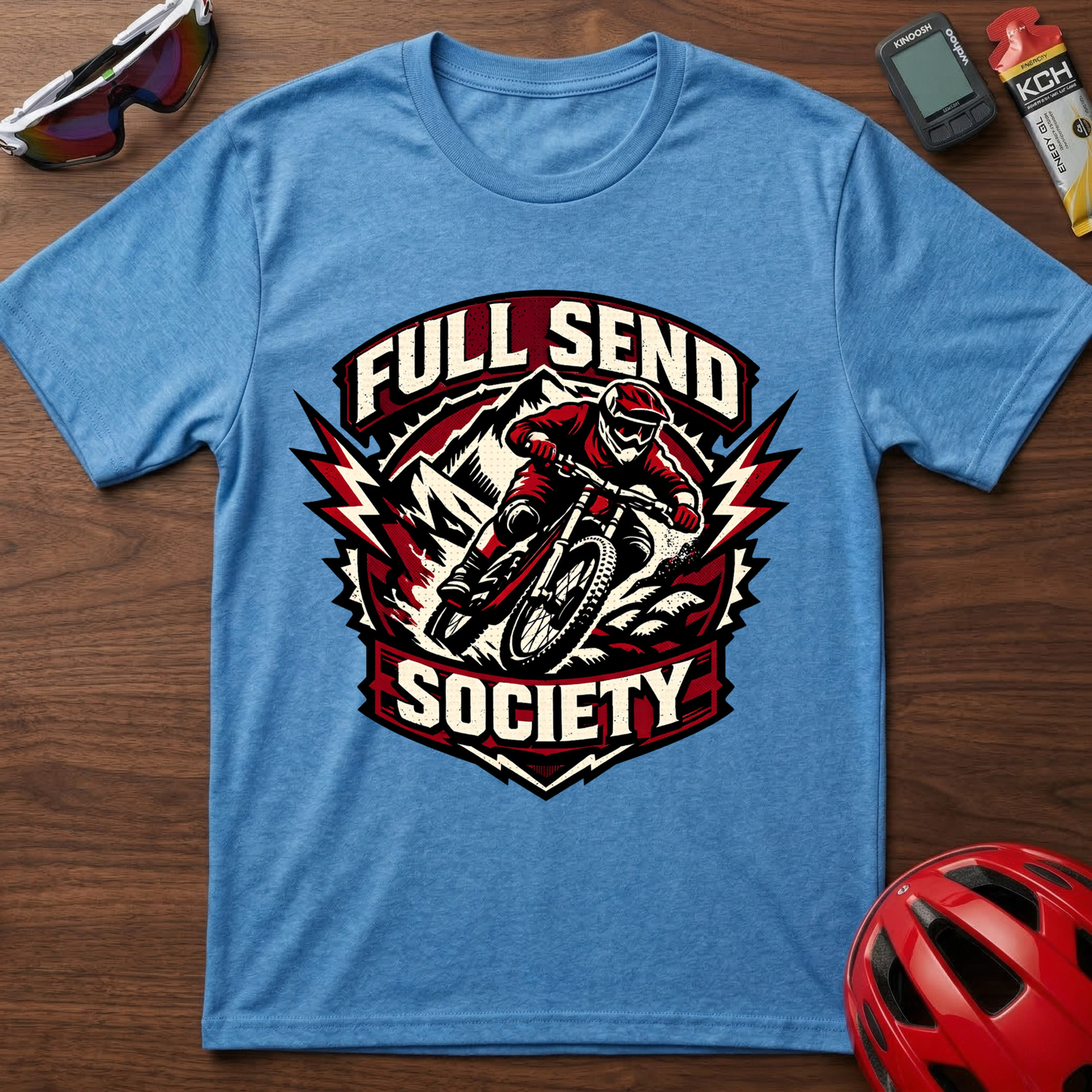 Full Send Society T-Shirt. Downhill MTB T-Shirt