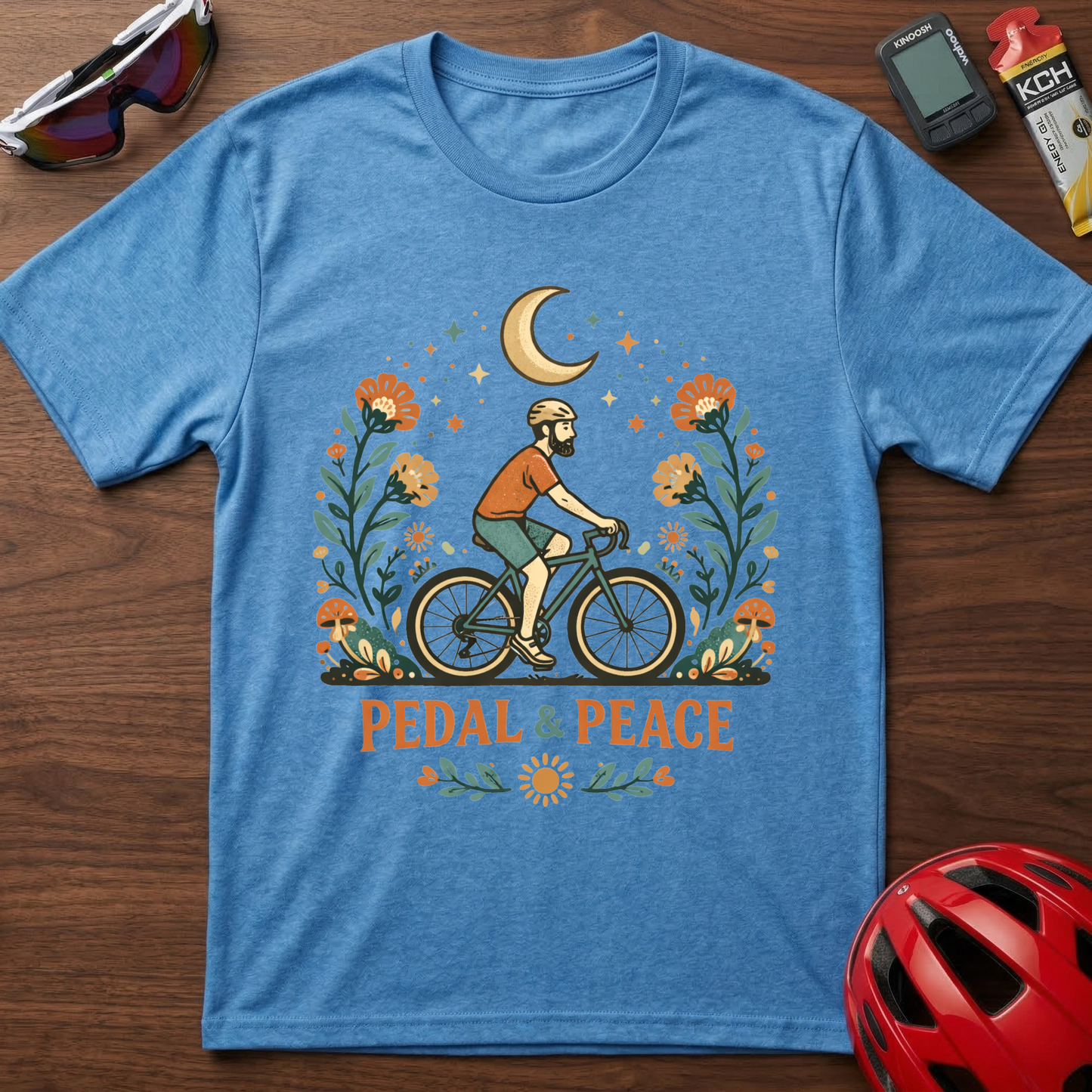 Pedal & Peace Cycling  T-Shirt