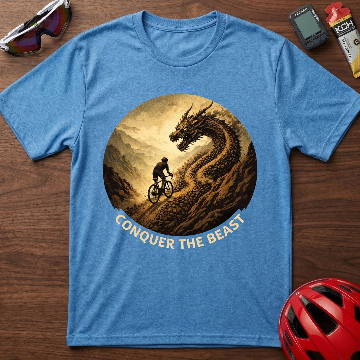 Conquer the Beast Cycling  T-Shirt
