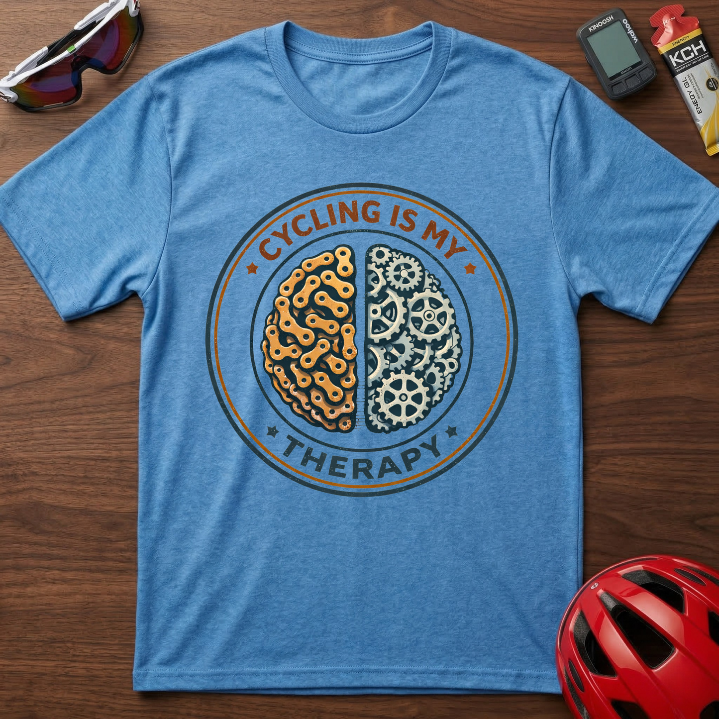 Cycling Is My Therapy T-Shirt