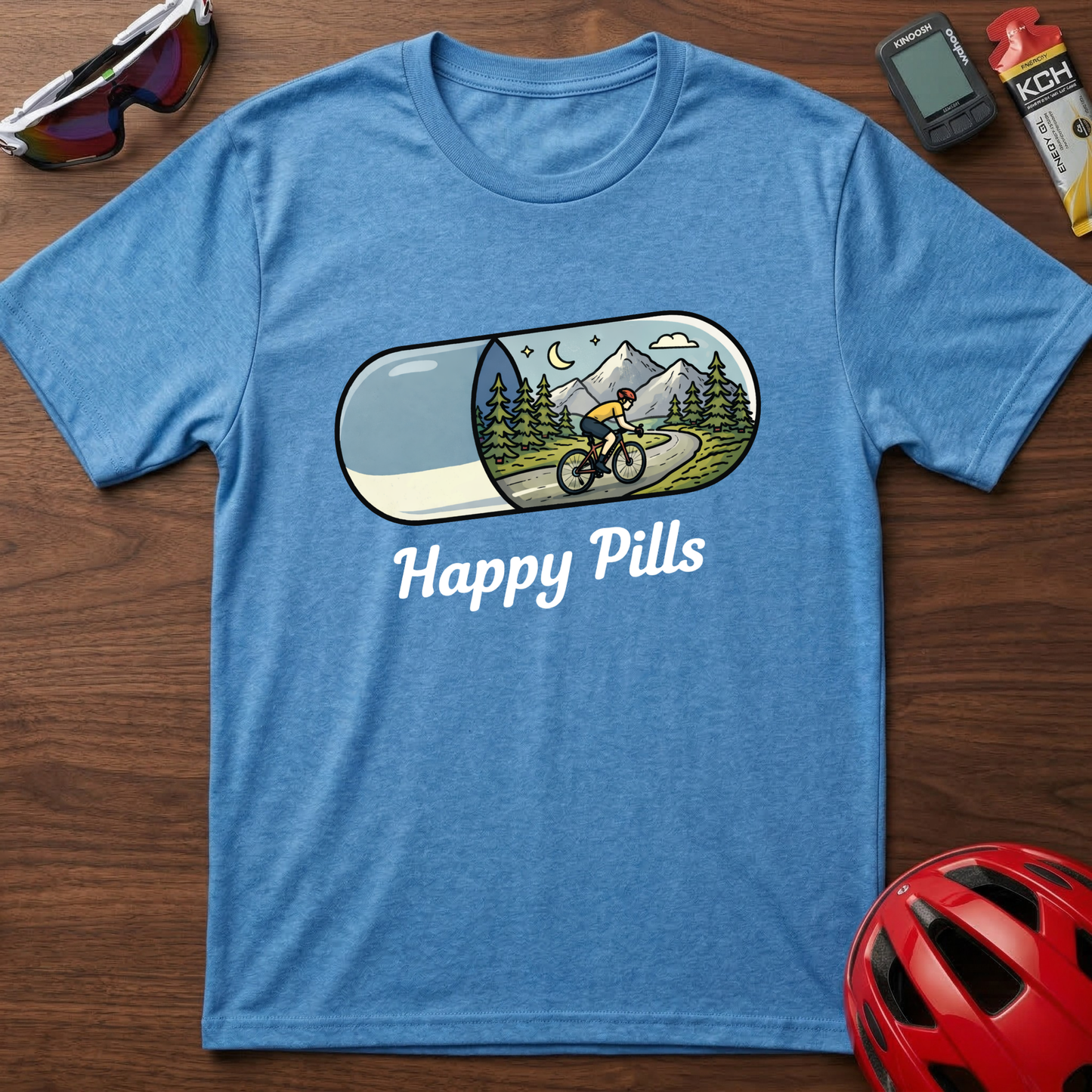 Happy Pills Road Cycling T-Shirt