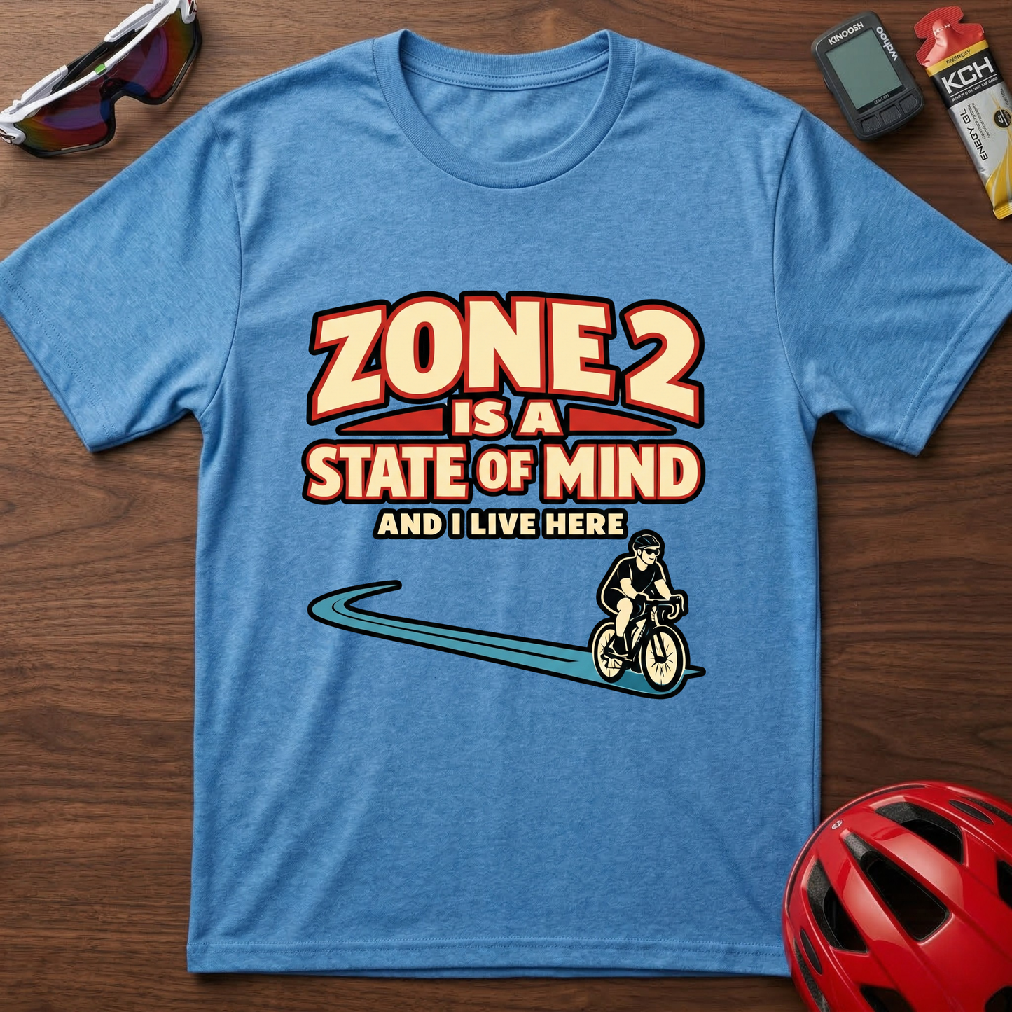 Zone 2 Funny Cycling T-Shirt