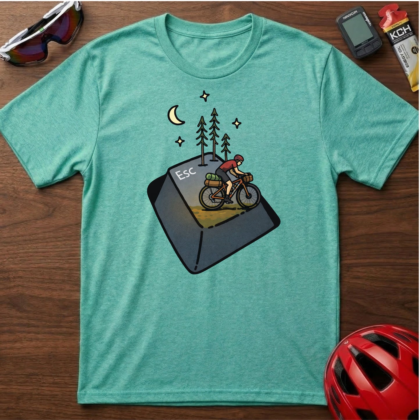 Esc. key Cycling  T-Shirt