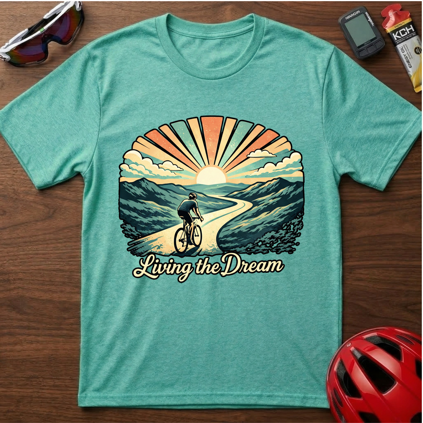 Living The Dream Cycling T-Shirt
