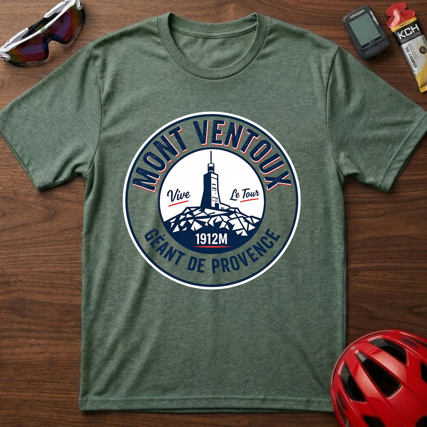 Mont Ventoux Tour de France Tee — Mont Ventoux Cycling Souvenir Shirt