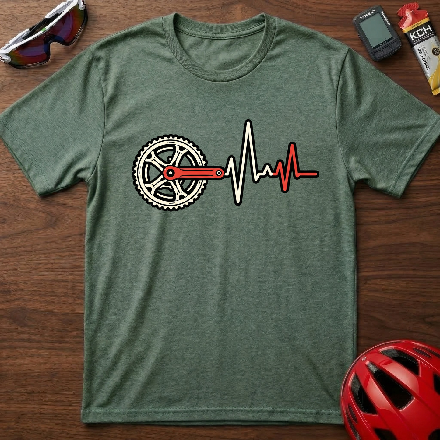 Crank Life Cycling is Life T-Shirt