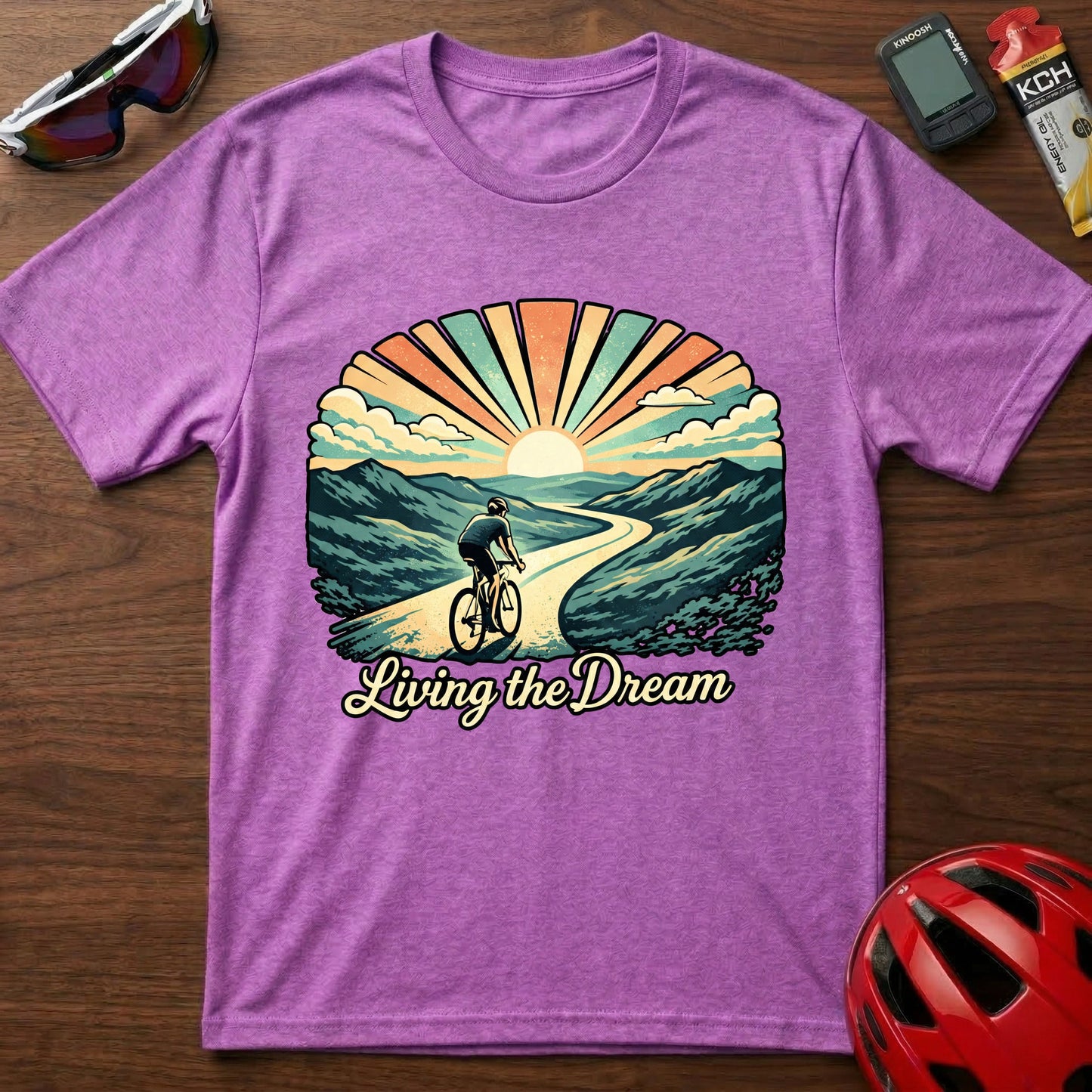 Living The Dream Cycling T-Shirt