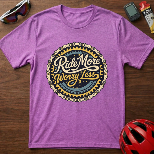 Ride more Worry less T-Shirt