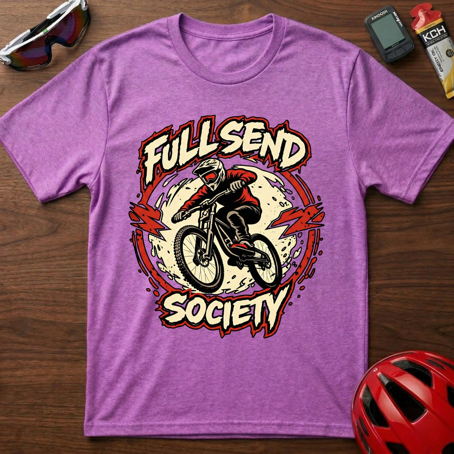 Full Send Society T-Shirt. Downhill MTB T-Shirt