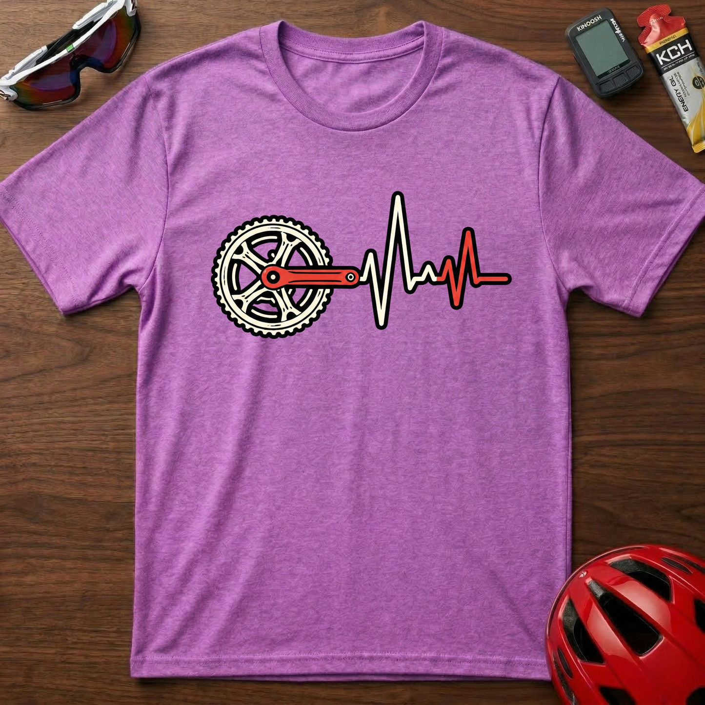 Crank Life Cycling is Life T-Shirt