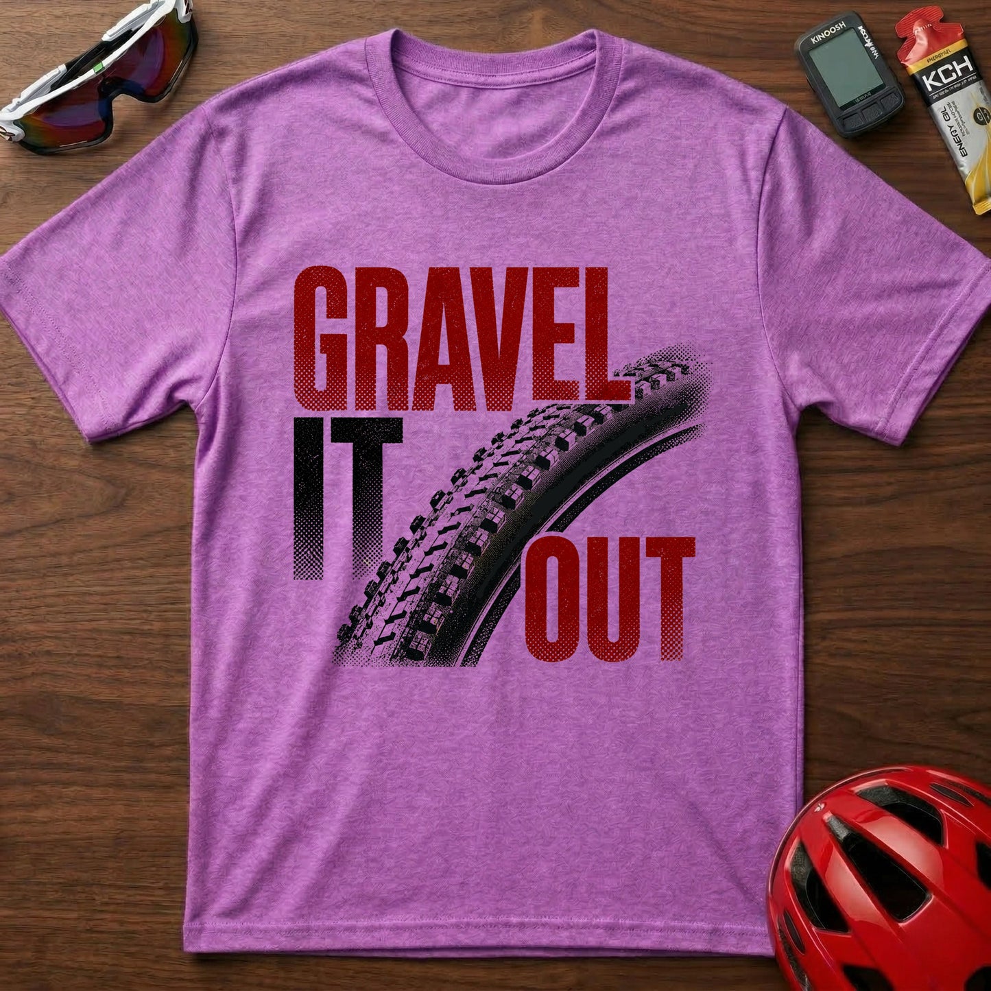 Gravel It Out T-Shirt —  Gravel Cycling Tee