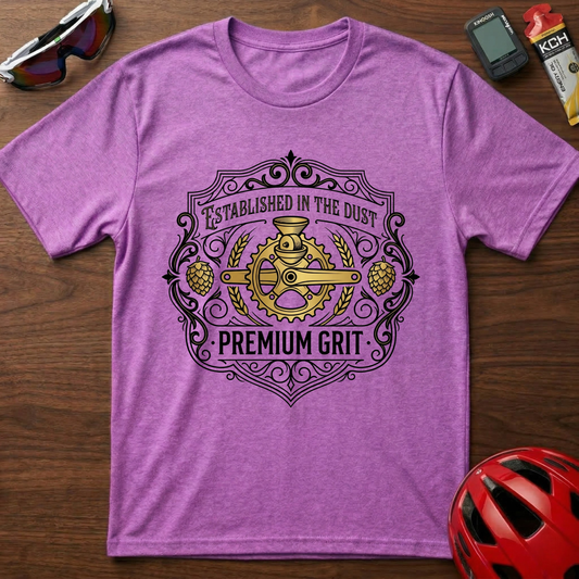 Premium Grit Beer & Cycling T-Shirt