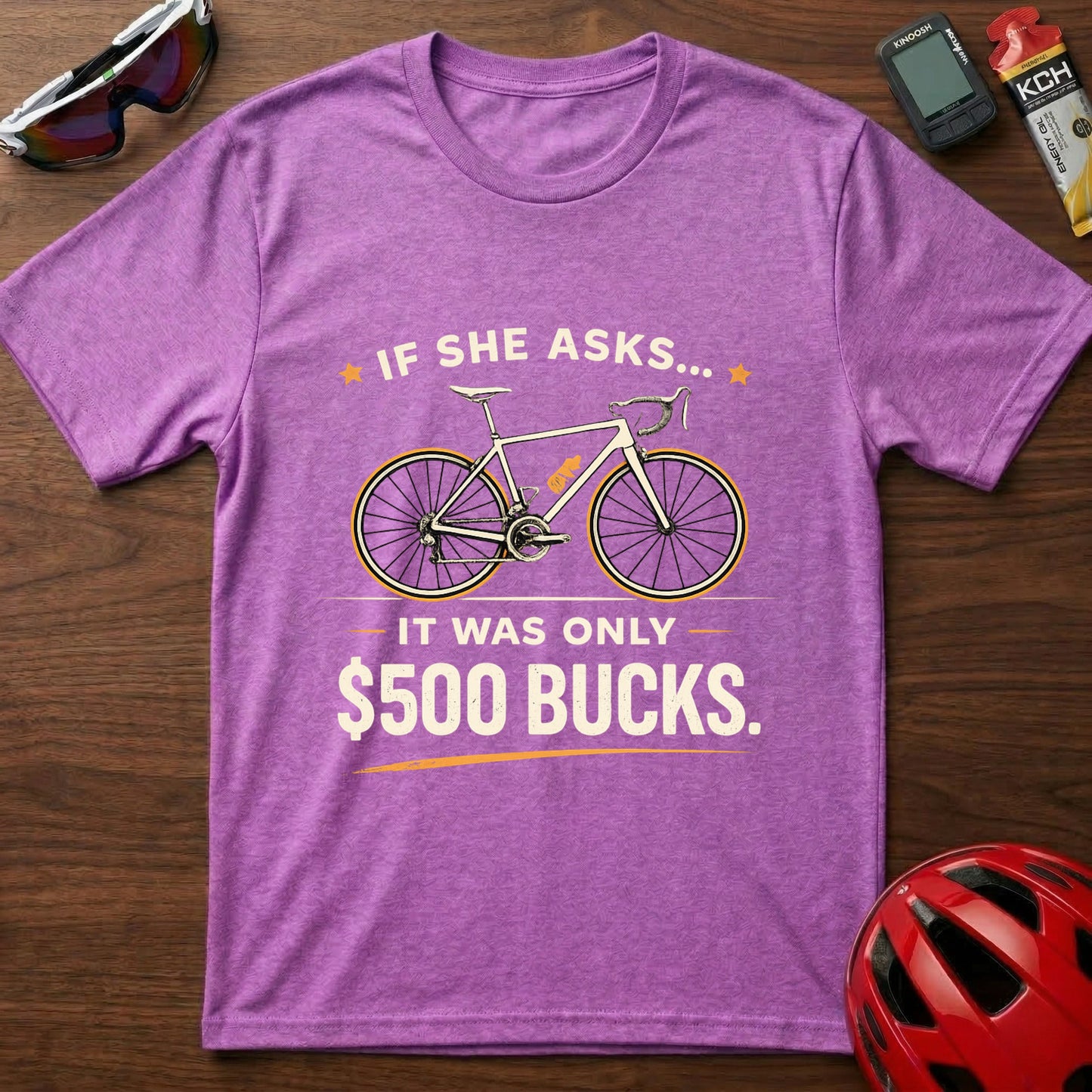 If she asks Cycling T-Shirt