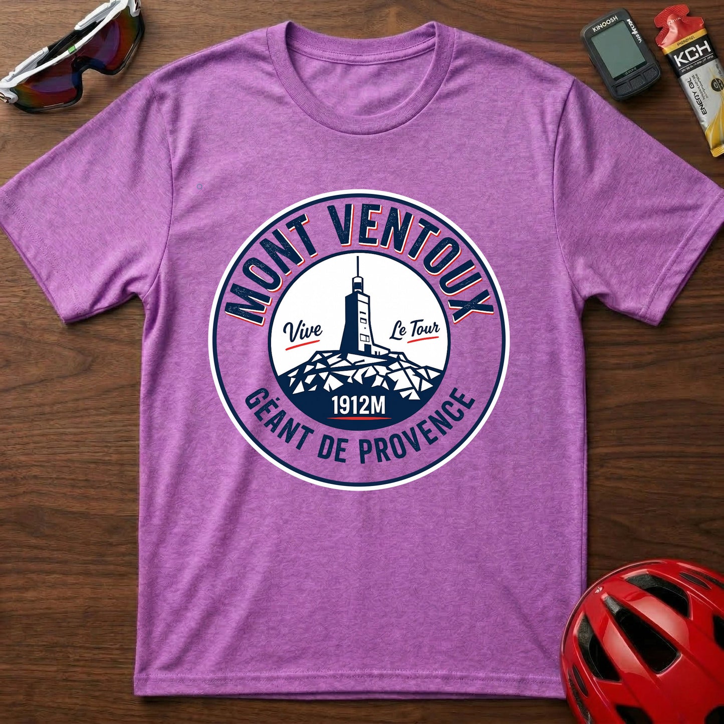 Mont Ventoux Tour de France Tee — Mont Ventoux Cycling Souvenir Shirt