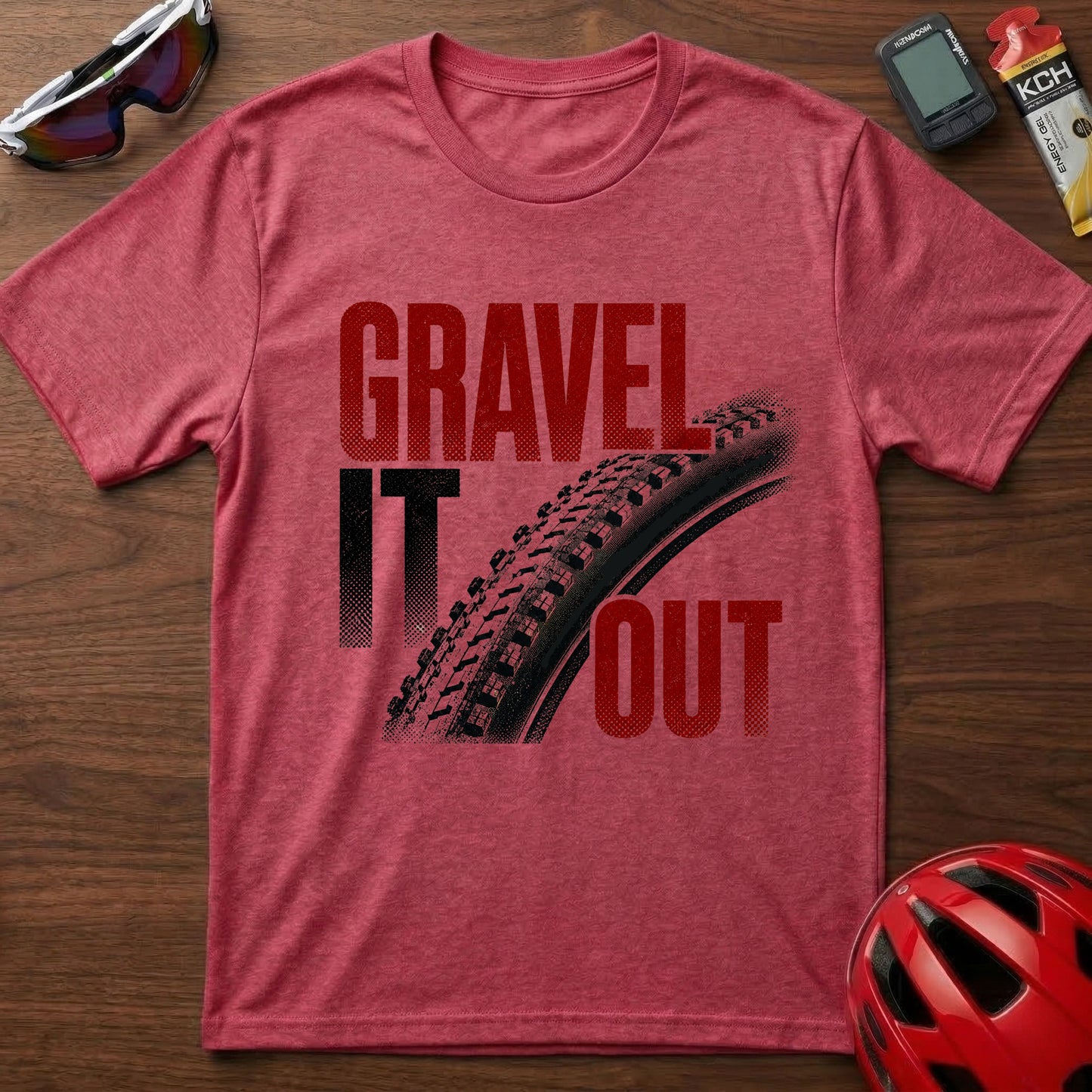 Gravel It Out T-Shirt —  Gravel Cycling Tee