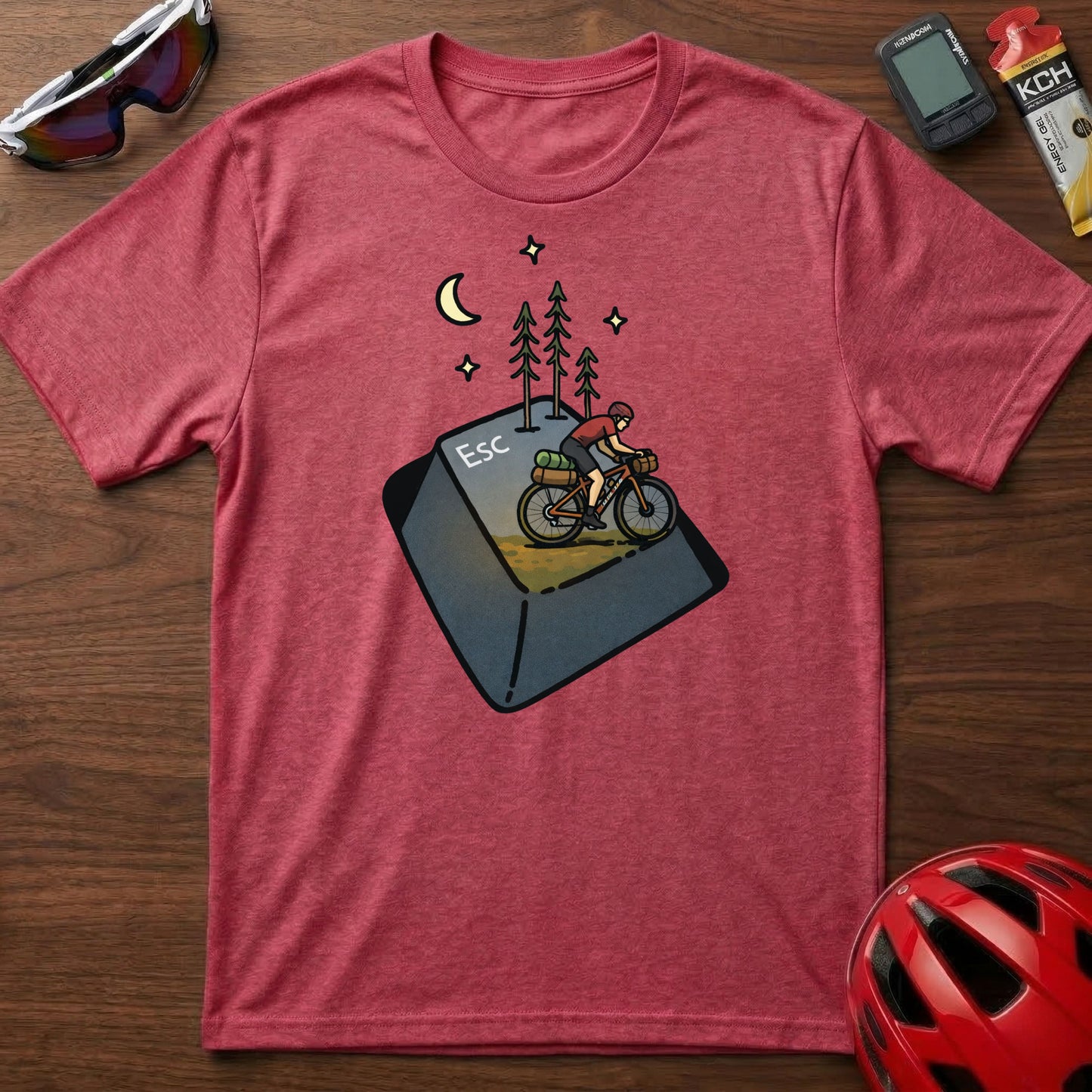 Esc. key Cycling  T-Shirt
