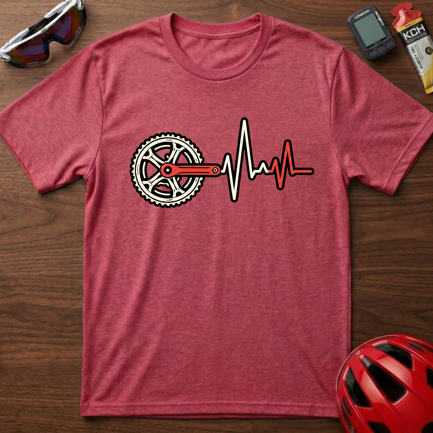 Crank Life Cycling is Life T-Shirt
