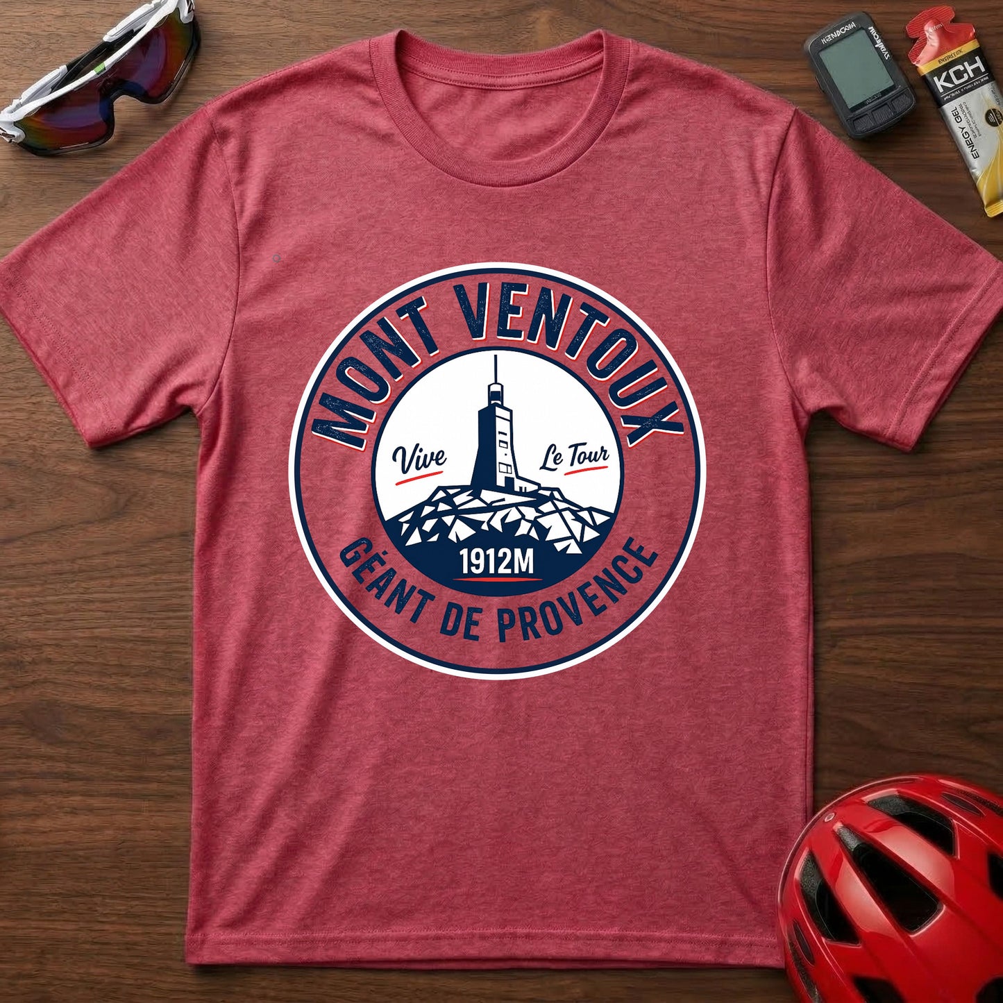 Mont Ventoux Tour de France Tee — Mont Ventoux Cycling Souvenir Shirt