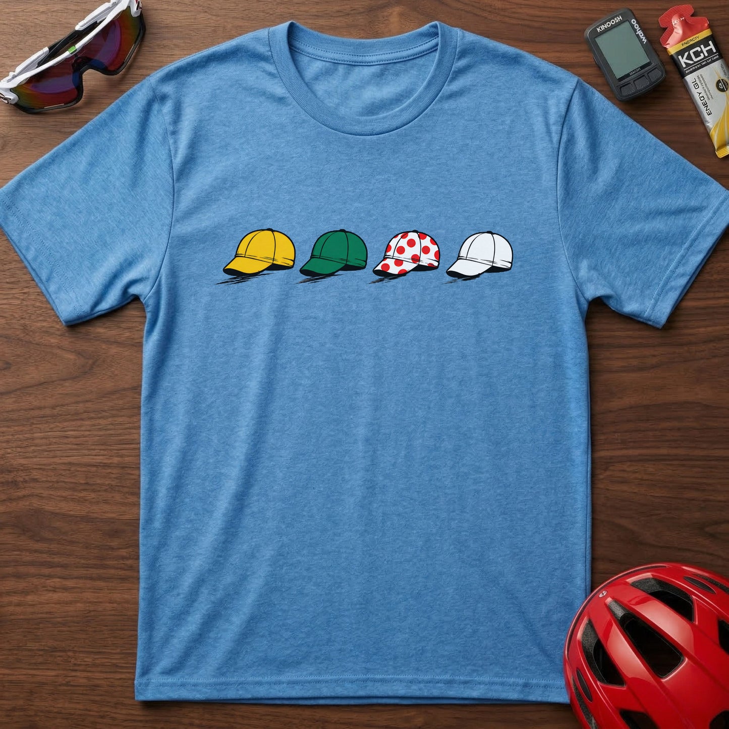 Tour de France Cycling Caps T-Shirt