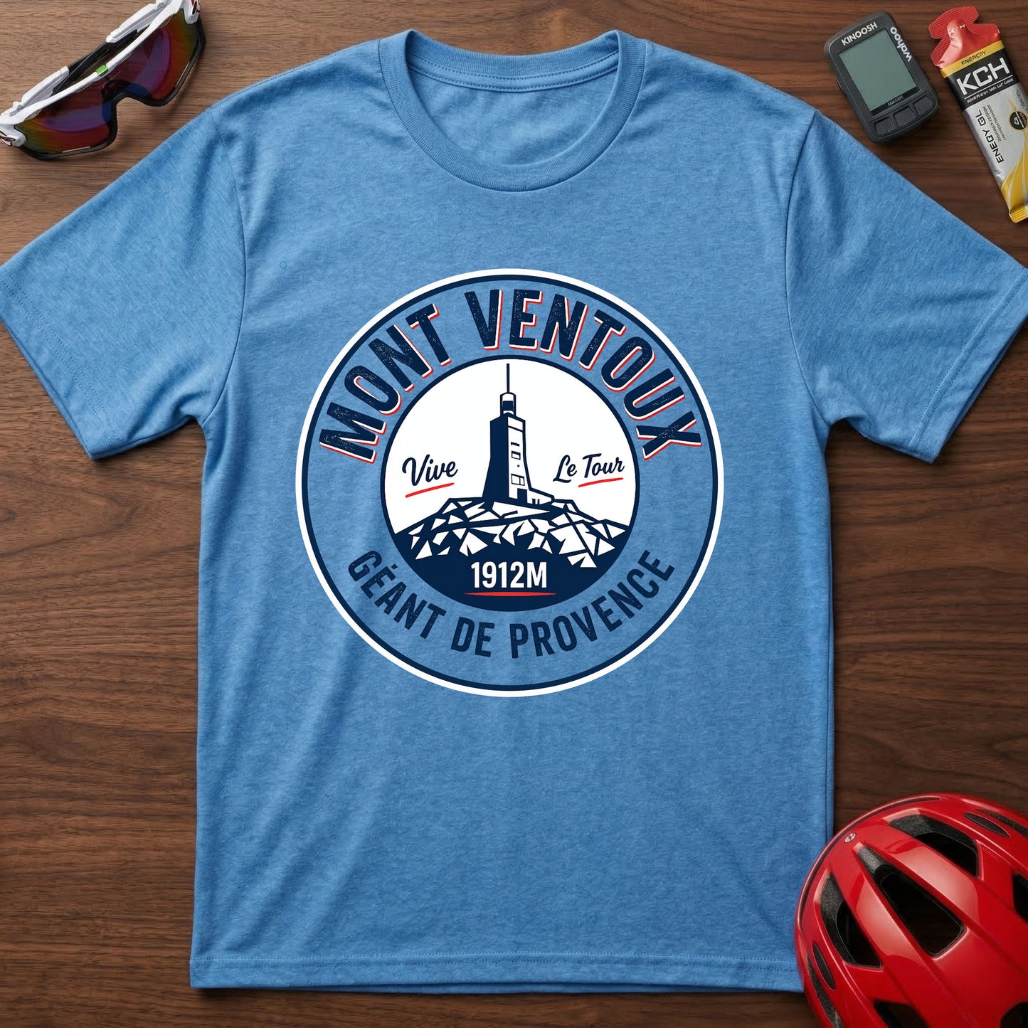 Mont Ventoux Tour de France Tee — Mont Ventoux Cycling Souvenir Shirt