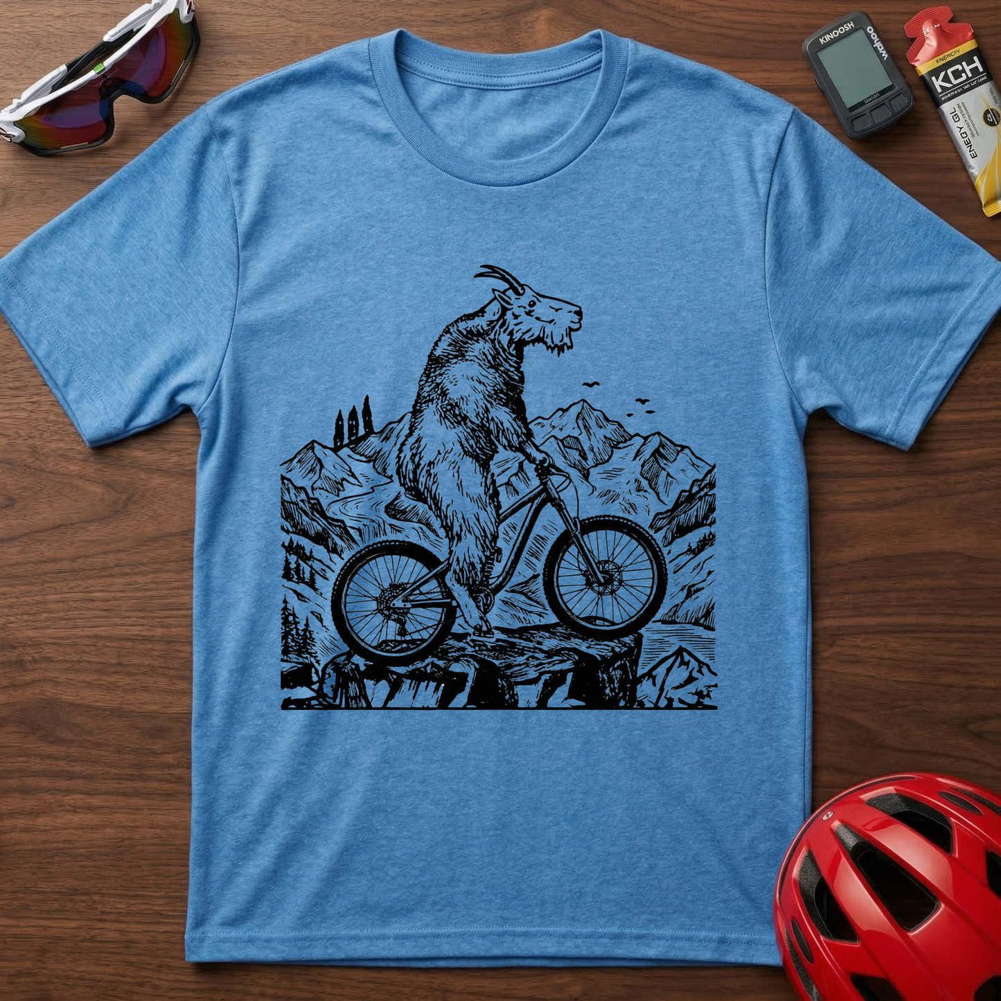Mountain Goat MTB Cycling  T-Shirt