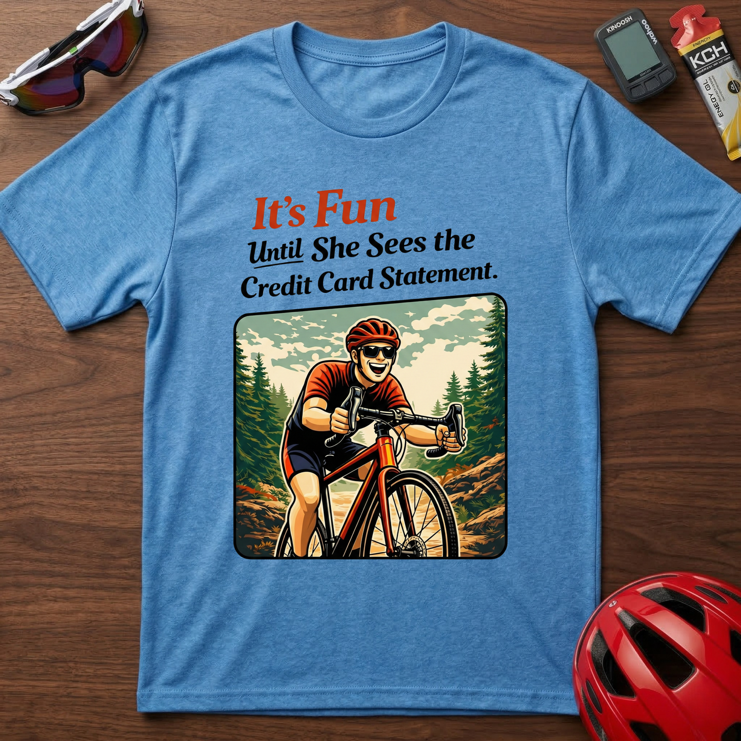 It's Fun until... cycling T-Shirt