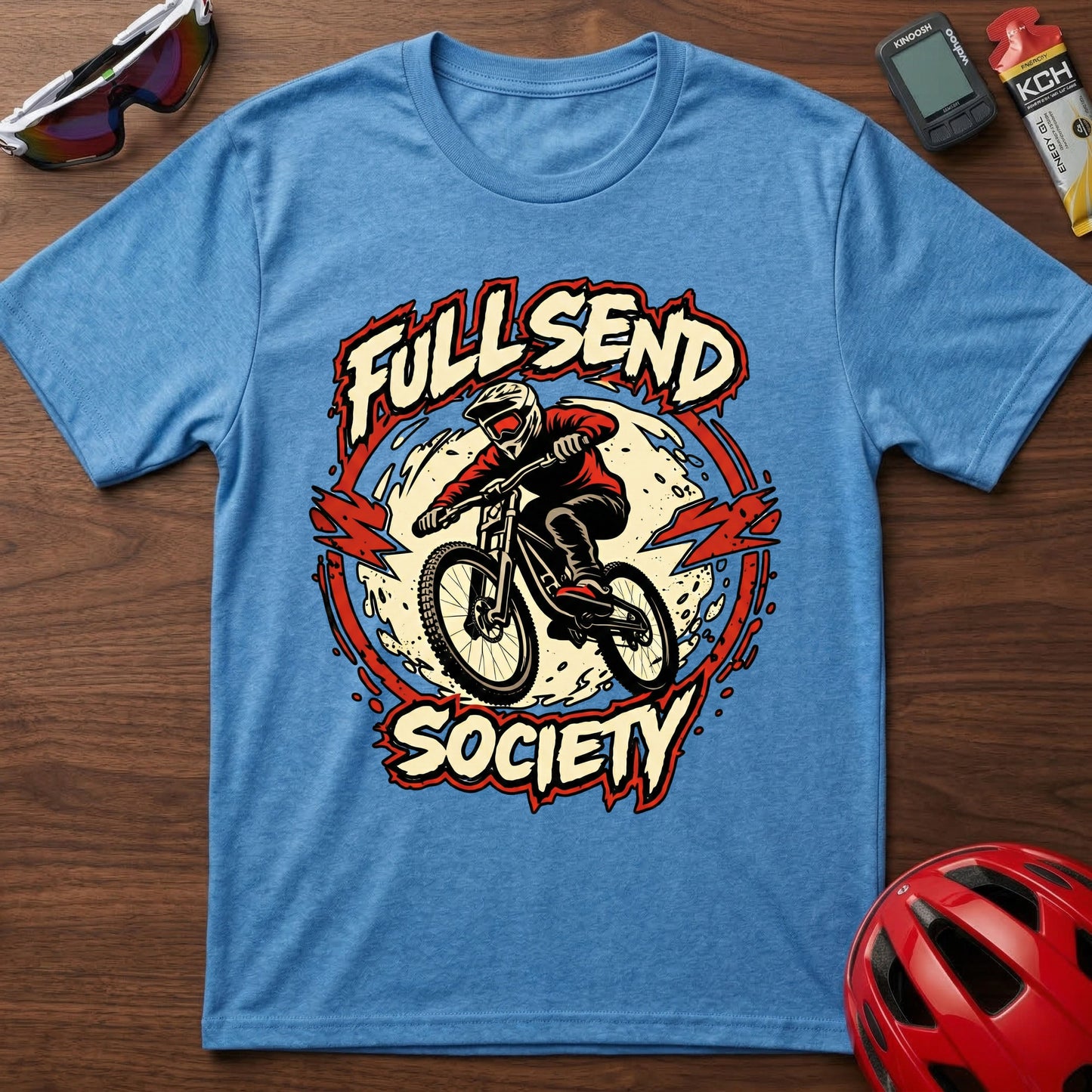Full Send Society T-Shirt. Downhill MTB T-Shirt