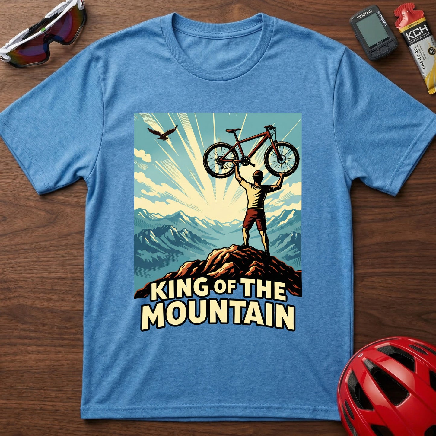 King Of The Mountain Bike Cycling T-Shirt
