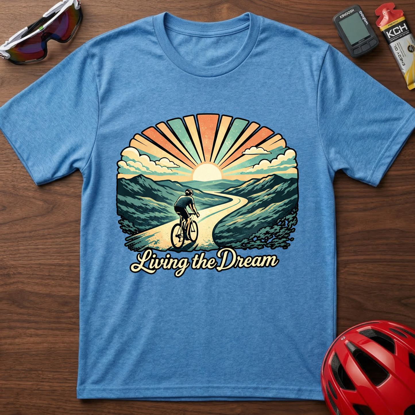 Living The Dream Cycling T-Shirt