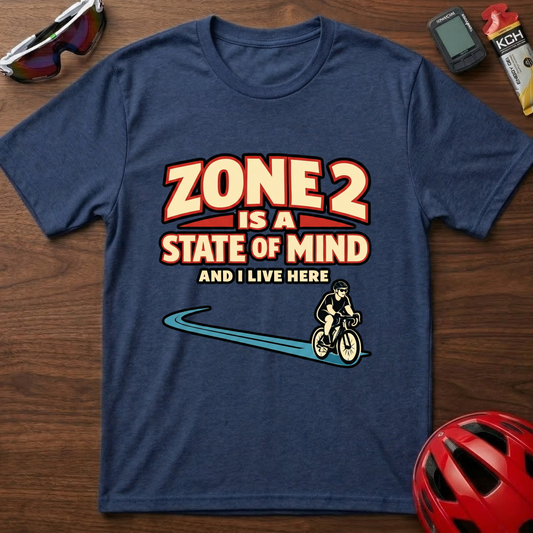 Zone 2 Funny Cycling T-Shirt