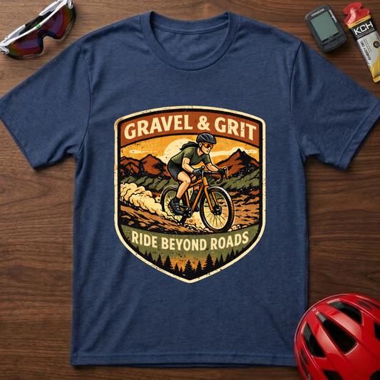 Gravel & Grit Girl Cycling  T-Shirt