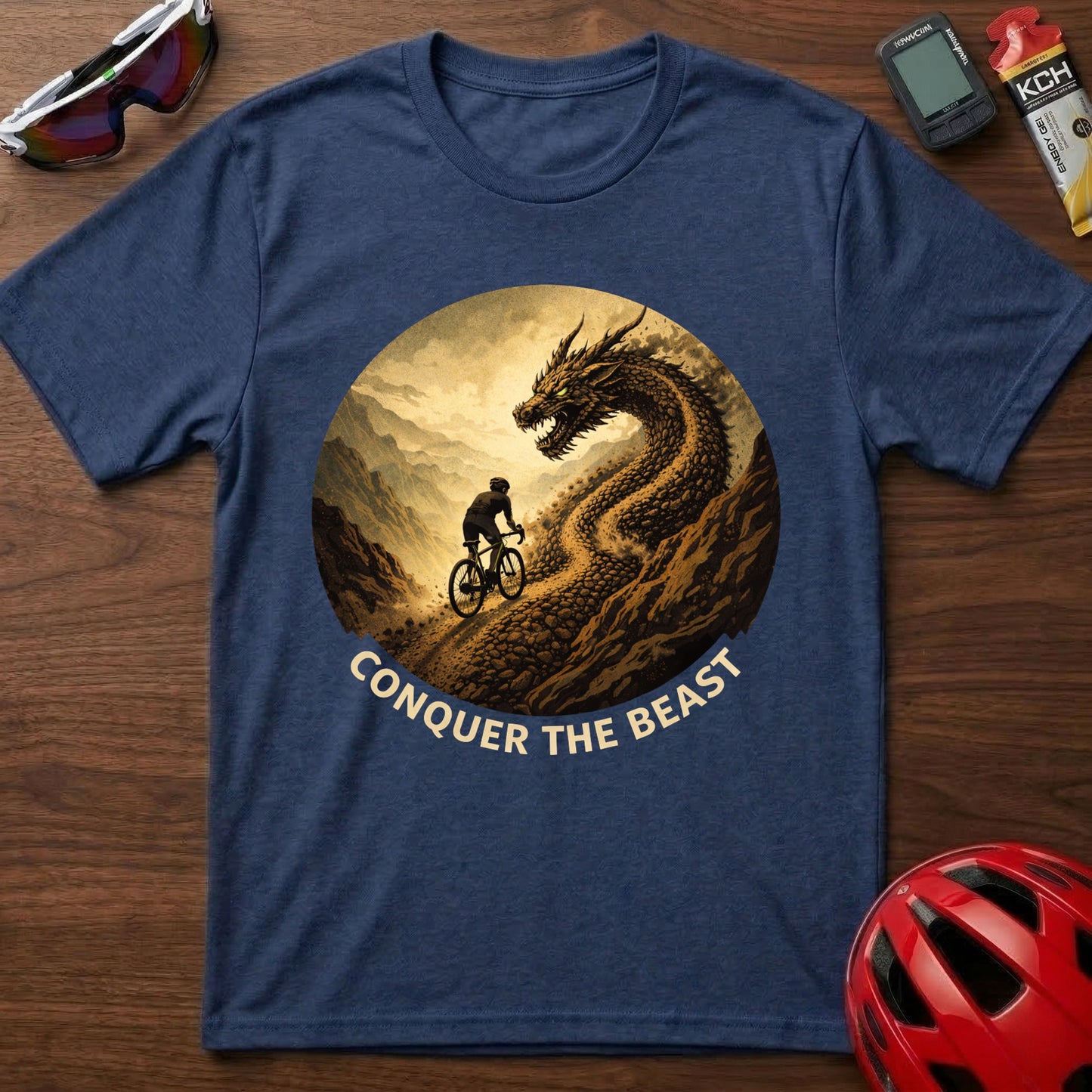 Conquer the Beast Cycling  T-Shirt